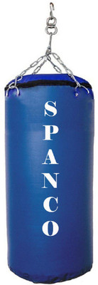 

SPANCO 2.5 Feet Long, SRF - STANDARD Material, Blue Color, Filled with Hanging Chain Hanging Bag(2.5, 30 kg)