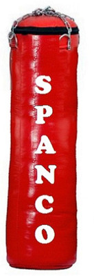 

SPANCO 6.5 Feet Long, SRF - STANDARD Material, Red Color, Filled with Hanging Chain Hanging Bag(6.5, 78 kg)