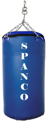 

SPANCO 1.5 Feet Long, SRF - STANDARD Material, Blue Color, Filled with Hanging Chain Hanging Bag(1.5, 18 kg)