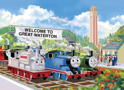 

Ravensburger Thomas & Friends: The Great Discovery - 24 Piece Floor Puzzle(24 Pieces)