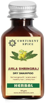 

Continent Spice khadi Amla Bhringraj DRY Shampoo 60 gms(60 ml)