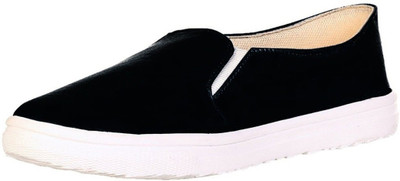 

Fashiontastic Stylish Black Loafers For Women(Black