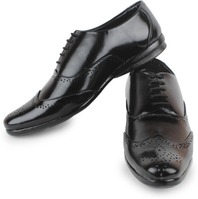 

Zixer Sneaker Brogues For Men(Black