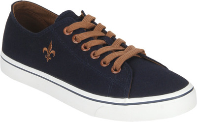 

Bond Street By Red Tape Canvas Shoes For Men(Blue, Brown
