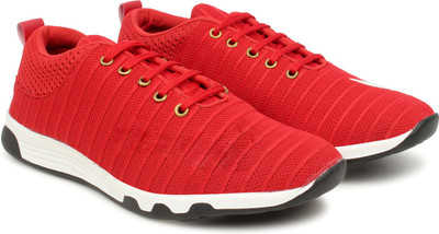 

ZIXER Sports Man Walking Shoes For Men(Red, Chilli red