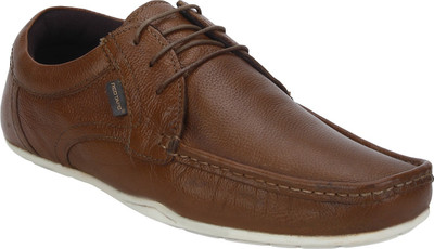 

Red Tape Men Leather Semi Formal Corporate Casuals For Men(Brown, Tan