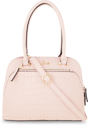 

Lavie Women Evening/Party Pink Leatherette Sling Bag