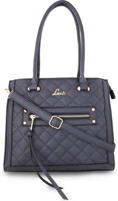 

Lavie Women Evening/Party Blue Leatherette Sling Bag