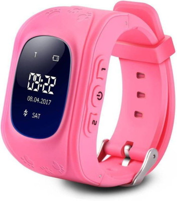 

FSF copper Pink Smartwatch(Pink Strap Free Size)