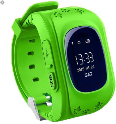 

FSF Q 50 BLUE Smartwatch(Green Strap Free Size)