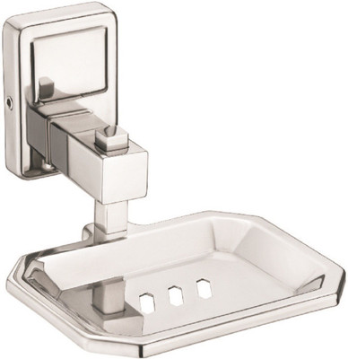 

Impulse Platinum Stainless Steel 304 Grade Darcy Soap Dish - Soap Stand - Bathroom Soap Holder- Bathroom Accessories(Silver)