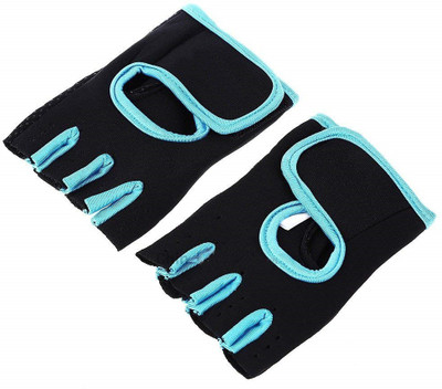 cratos fit011 Gym & Fitness Gloves (M, Black)