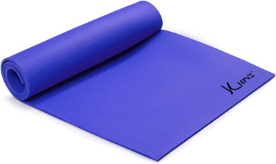 

Kurvz Eco Friendly Anti Skid Yoga & Exercise Mat Blue 4 mm Yoga Mat