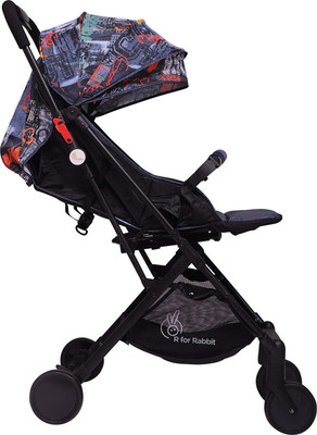 

R for Rabbit Pocket Stroller Lite - The Most Portable Baby Stroller and Pram with No Installation Stroller(Multi, Grey)