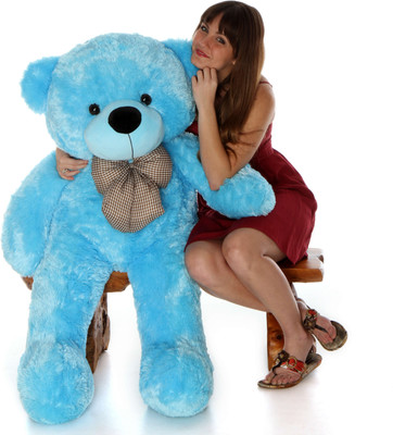 

Sprinkles Cute Bootsy Sky Blue 152 Cm Huggable And Loveable For Someone Special Cuddlebug Teddy Bear - 152 cm(Blue)
