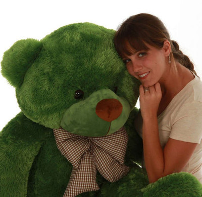 

Sprinkles Cute Bootsy Green 152 Cm Huggable And Loveable For Someone Special Cuddlebug Teddy Bear - 152 cm(Green)