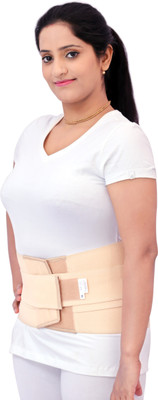 

AEPITO Lumbo Sacral belt (LS Belt)Economy with double support (Waist Size 48 - 52 inch) Back Support (, Beige