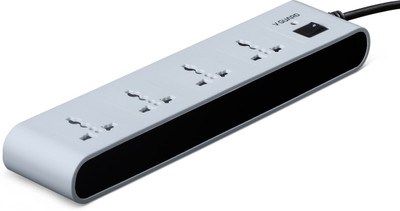 

V-Guard Power Strip of 4+1 sockets with Universal Socket, Fuse, MOV 4 Socket Surge Protector(White)