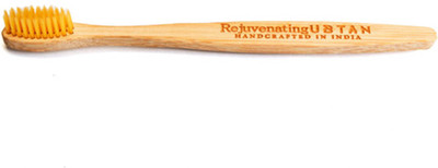 

rejuvenating ubtan handcrafted in india Bamboo Toothbrush ( Yellow Bristles ) Soft Toothbrush