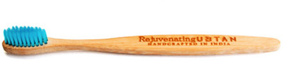 

rejuvenating ubtan handcrafted in india Bamboo Toothbrush ( Blue Bristles ) Soft Toothbrush