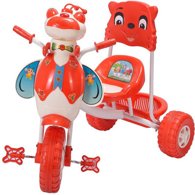 

STEPUPP BABY TRICYCLE FOR KIDS MUSICAL TRICYCLE WITH BACK BASKET RED COLOUR KIDS TRICYCLE RECOMMENDED TRICYCLE FOR BABY GIRL OR TRICYCLE FOR BABY BOY OR TRICYCLE FOR TODDLER GIRL OR TRICYCLE FOR TODDLER BOY RECOMMENDED FOR TODDLER 1,2,3,4,5 YEAR CHILDREN 