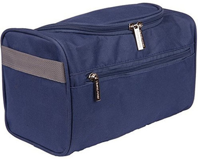 

Lemish Hanging Toiletry Bag-Portable Travel Organizer Cosmetic Make up Bag case for Women Men Shaving Kit with Hanging Hook-Blue color Travel Toiletry Kit(Blue)