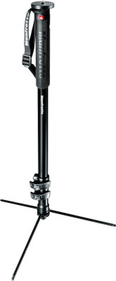 

Manfrotto MMXPROA3M XPRO Photo Base Alu 3 Monopod(Black, Supports Up to 10000 g)
