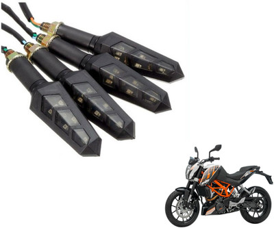 MOCKHE Front, Rear LED Indicator Light for KTM Duke 390(Yellow)