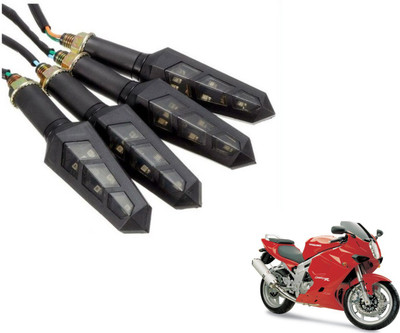 MOCKHE Front, Rear LED Indicator Light for Hyosung GT650R(Yellow)