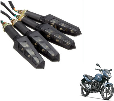 MOCKHE Front, Rear LED Indicator Light for Suzuki GS 150R(Yellow)