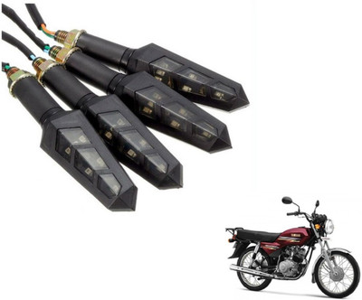 MOCKHE Front, Rear LED Indicator Light for Yamaha Crux(Yellow)