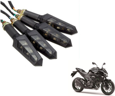 MOCKHE Front, Rear LED Indicator Light for Kawasaki(Yellow)
