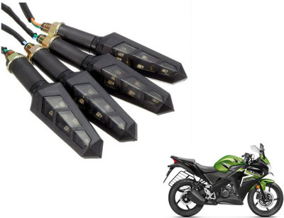 MOCKHE Front, Rear LED Indicator Light for Honda CBR 150R(Yellow)