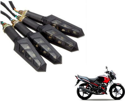 MOCKHE Front, Rear LED Indicator Light for Yamaha Gladiator(Yellow)
