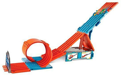 

Hot Wheels TRACK BUILDER SYSTEM RACE CRATE(Multicolor)