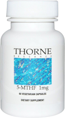 

Thorne Research, 5-MTHF, 1 mg, 60 Vegetarian Capsules(60 No)