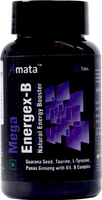 

amata Mega Energex-B: Natural Energy Booster(60 No)