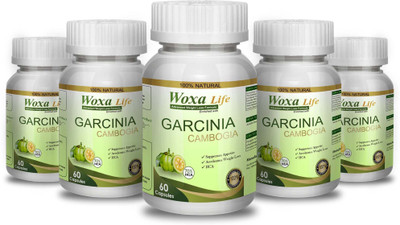 

woxa life 100% natural and herbal Garcinia Cambogia extract contains 70% HCA- 60 Capsules(300 No)