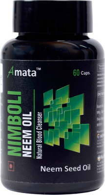 

amata Nimboli Neem Seed Oil Capsules(60 No)