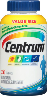 

Centrum Men (250 Count) Multivitamin/Multimineral Supplement Tablet, Vitamin D3(250 No)