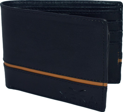 

XPRA Men Black Genuine Leather Wallet(12 Card Slots)