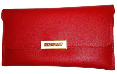 

Amitgroup Women Casual Red Artificial Leather Wallet(6 Card Slots)