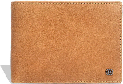 

Eske Men Formal Khaki Genuine Leather Wallet(4 Card Slots), Cuoio
