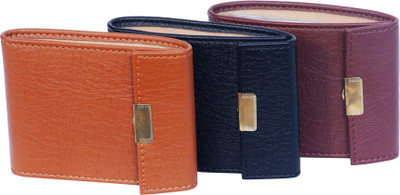 

samtroh Men Casual Multicolor Artificial Leather Card Holder(8 Card Slots), Multicolour