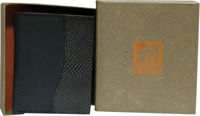 

Leo Men Casual Black Artificial Leather Wallet(8 Card Slots), Multicolor