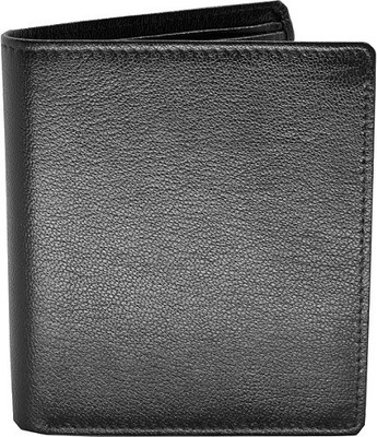 

Eyeslanguage Men Formal Black Genuine Leather Wallet(14 Card Slots)