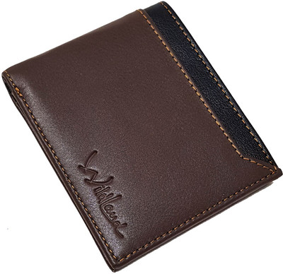 

Wildland Men Casual Brown Genuine Leather Wallet(8 Card Slots)