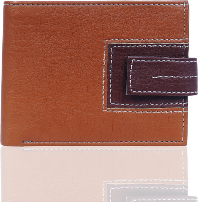 

wildedge Men Casual Tan, Brown Artificial Leather Wallet(6 Card Slots)