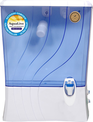 

Aqualive WaterLily 10 L RO + UF Water Purifier(White)