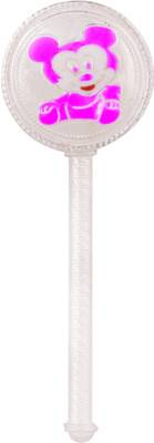

Osasbazaar Sterling Silver Baby Rattle with Melodious Sound - 90%-92.5% Pure (Pink) Rattle(Blue)